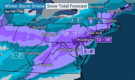 A snowstorm will hit the East Coast this weekend, but how much snow will fall is still in question |