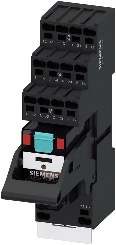 LZS:PT5D5S15 Siemens | Siemens LZS Series Coupling Relay, Plug In, 110V ...