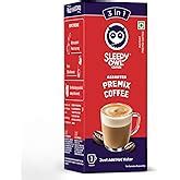 Sleepy Owl Cappuccino Instant Coffee Premix Sachets | 3 in 1 Coffee ...