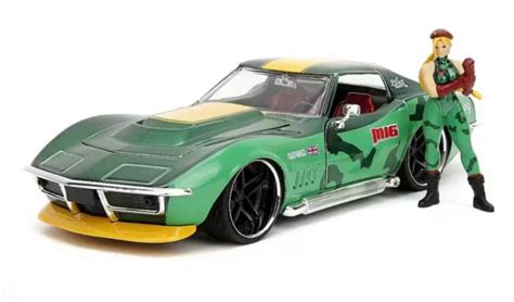 Hollywood Rides JADA Vehicle with figure Street Fighter 1969 cammy 6 C ...