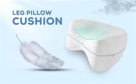 Lariox Memory Foam Sleeping Cotton Leg Pillow Cushion for Hip Knee Leg ...