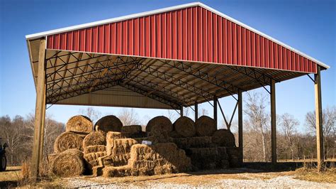 Hay Pole Barns | Troyer Post Buildings