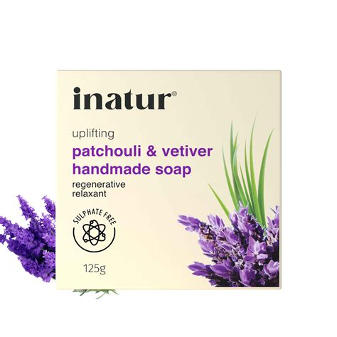 Buy Patchouli & Vetiver Soap - 125g | inatur – Inatur