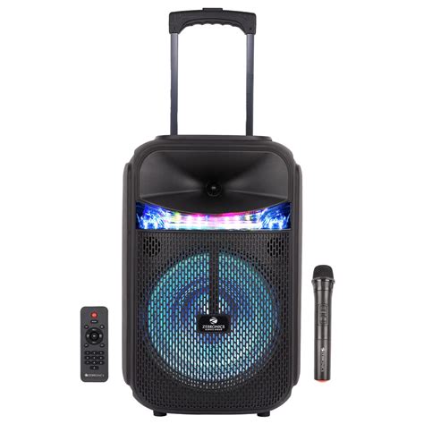 ZEBRONICS JOLT 50 Watts Trolley DJ Speaker with Powerful 12" Driver ...