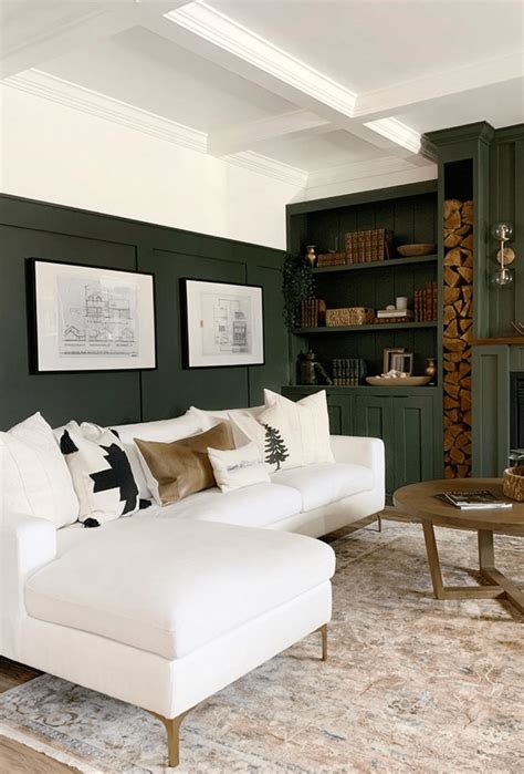 Moody dark green accent wall ideas – Artofit