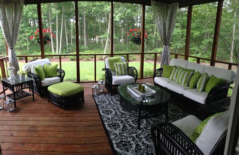 Outdoor Furniture For A Screened In Porch at Edward Hillary blog