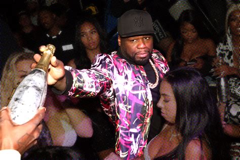 50 Cent avoids drinking his own champagne in the club
