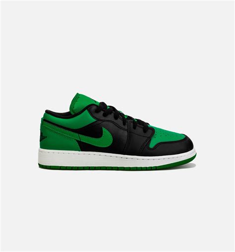 Jordan 553560-065 Air Jordan 1 Retro Low Lucky Green Grade School ...