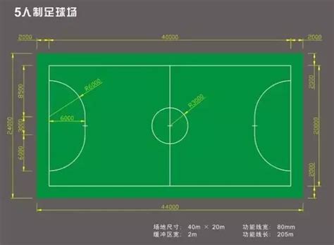 五人制足球场、七人制足球场、十一人制足球场到底有什么不同？_球门