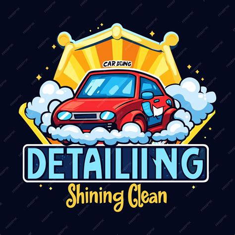 Auto detailing car detailing and car wash logo design vector template ...