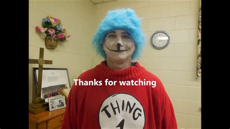 Image result for Thing 1 Makeup Tutorial