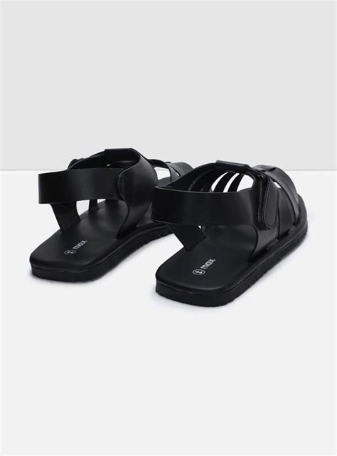 Buy Men Solid Strappy Open Toe Sandals Online at just Rs. 999.0 ...