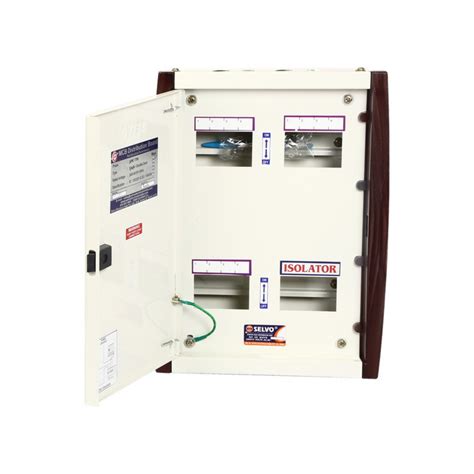 SELVO 4 Way TPN Double Door MCB Distribution Board – selvoelectricalsindia
