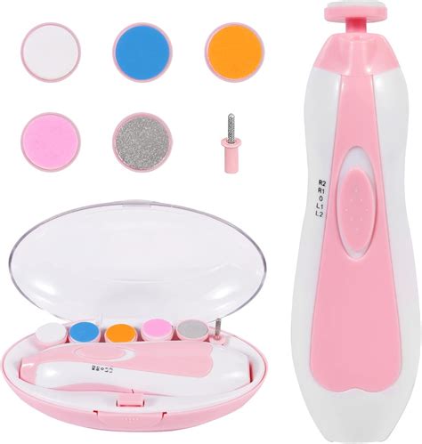 Amazon.com: Baby Nail Trimmer Electric, Low Noise Newborn Safe Nail ...