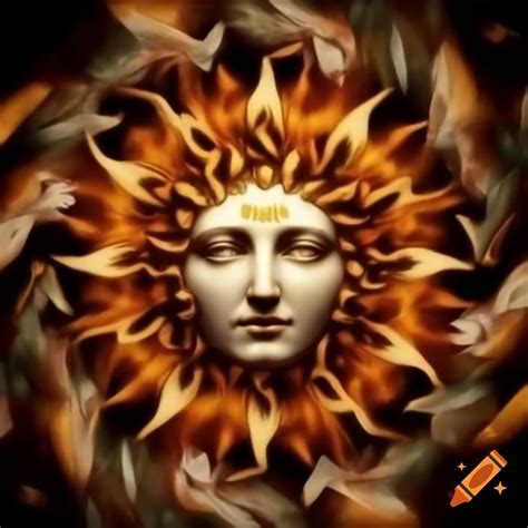 Apollo, the greek sun god on Craiyon