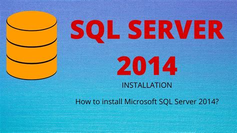 Image result for How Install SQL Server 2014