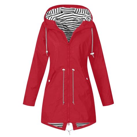 Hooded Raincoats For Women