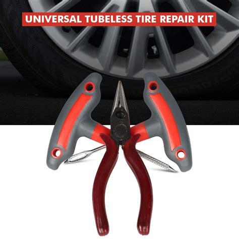 EXT5001 9 in 1 Universal Tubeless Tire Puncture Kit
