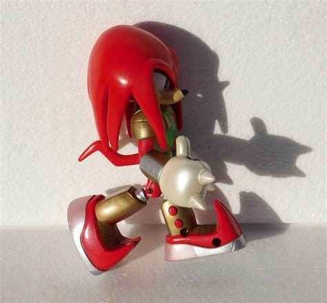 SONIC X Project KNUCKLES Red Action Figure 5 1/2" Green Vest Sonic the ...