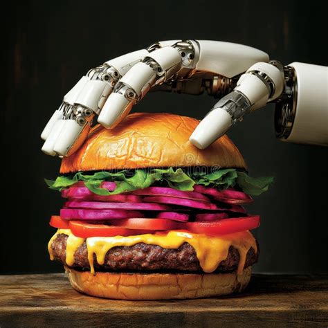 Robot Cooking Burger 的图像结果