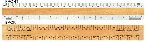 Buy Woodrow 12" Architectural 2 Bevel Wood Ruler w/Joist Scale Online ...