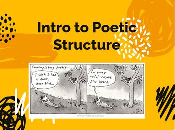 Poetry and Rhyme Scheme (Poetic Structure) by Mrs Talmos Classroom