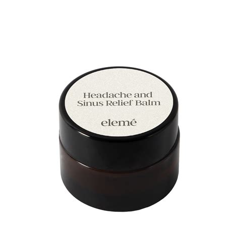 Headache & Sinus Relief Balm | eleme