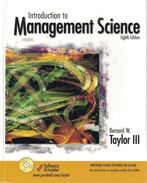 Buy Introduction to Management Science:(United States Edition) Book ...