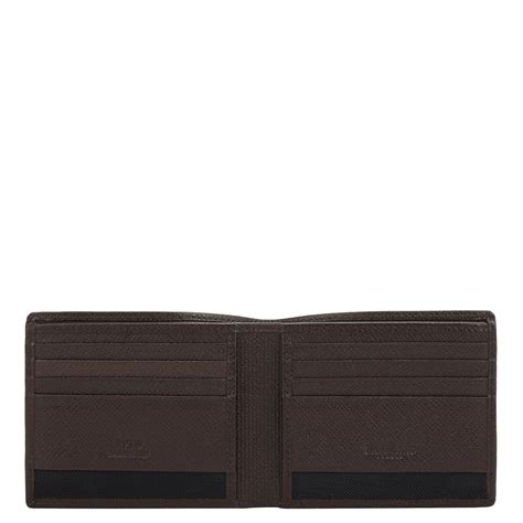 Chocolate Bifold Leather Mens Wallet – Da Milano