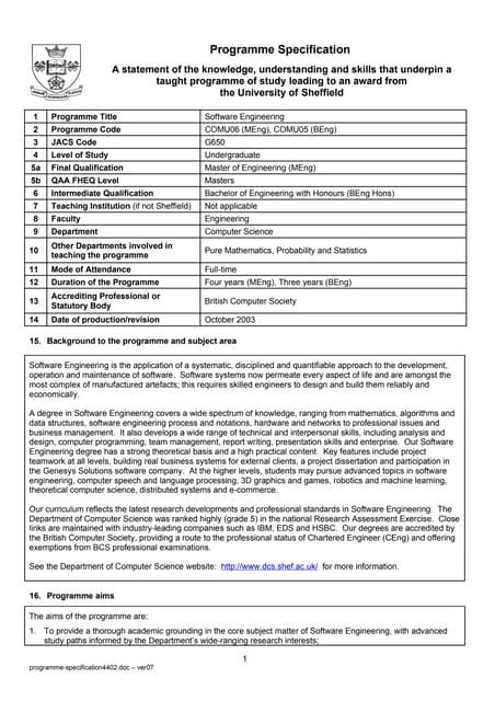 Image result for Programming Specification