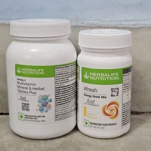 HERBALIFE FORMULA-2 MULTIVITAMIN&HERBAL PLUS TABLETS & ENERGY DRINK ...