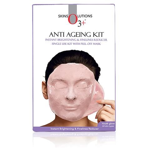 O3+ Anti Ageing Single Dose Facial Kit for Instant Brightening with ...