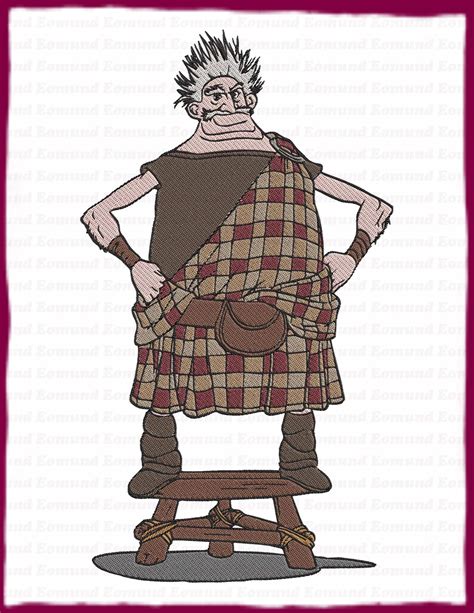 Lord Dingwall Brave Filled Embroidery Design Instant - Etsy UK