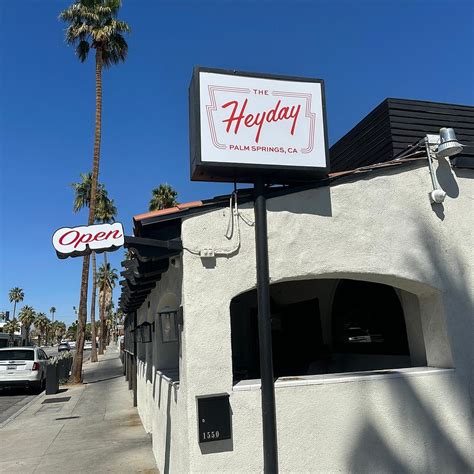 THE HEYDAY, Palm Springs - Restaurant Reviews, Photos & Phone Number ...