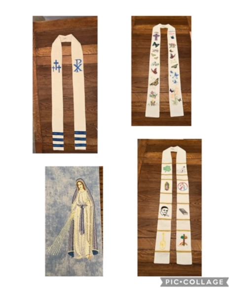 Custom Designed Stole for Priests or Pastors...we Work With - Etsy