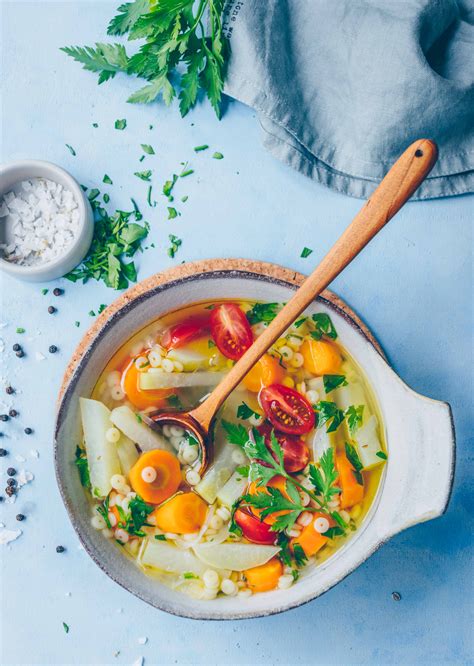 Garden vegetable soup | fresh, light & seasonal - Klara`s Life