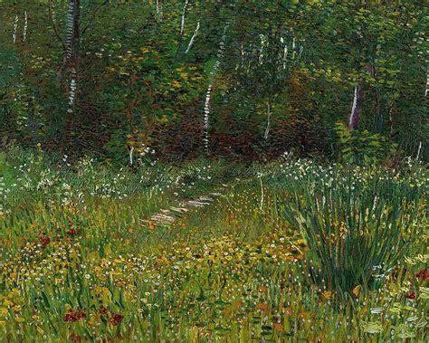 Artangle Vincent van Gogh's Park at Asnieres in Spring (1887) Print ...