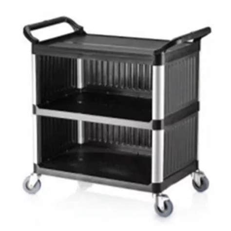 Empero Plastic Service Trolley, Monoblock, 2 Layers, 50x80x97 cm Price
