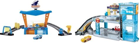 Buy Disney Pixar Cars Color Change Dinoco Car Wash Playset with Pitty ...