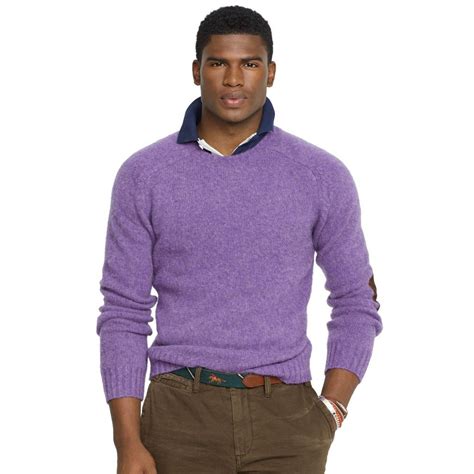 Shetland sweater | Sweaters, Men sweater, Purple sweater outfit
