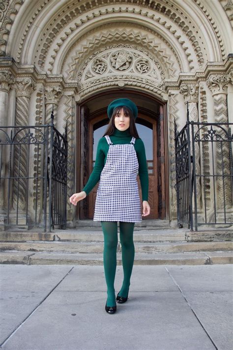 1960's Inspired Fall Lookbook | 60s inspired outfits, Fashion tights ...