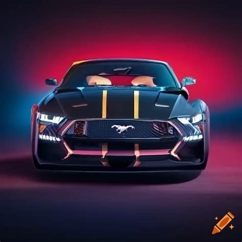 2025 Ford Mustang Boss 429 on Craiyon