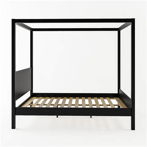 Black 4 Poster Bed Frame Super King at Justin Beveridge blog