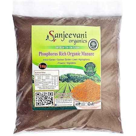Sanjeevani Phosphorus Rich Organic Manure (Prom) All in One Plant Food ...