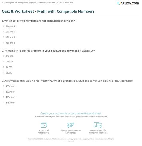 Image result for Compatible Numbers Kids