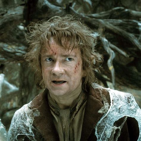Martin Freeman in a still from the Hollywood movie The Hobbit: The ...