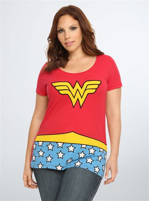 Wonder Woman Costume Tee | Wonder woman shirt, Wonder woman costume ...