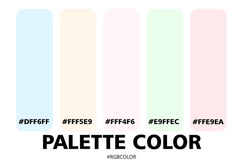 A Collection of Accurately Color Palettes with Codes, Perfect for use ...