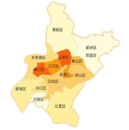 武汉市区地图_地图分享