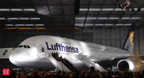 Lufthansa's first Airbus A380 - | The Economic Times